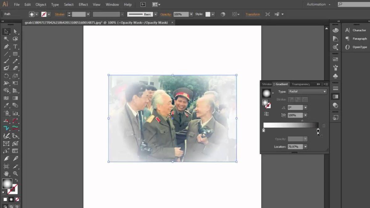 3 cách giảm opacity trong AI (Illustrator) đơn giản nhất